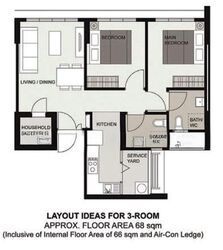 Blk 606A Tampines Greenridges (Tampines), HDB 3 Rooms #495812691